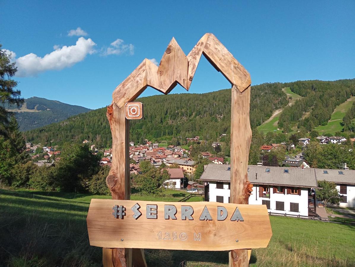 Casa Ciclamino Apartman Serrada Kültér fotó